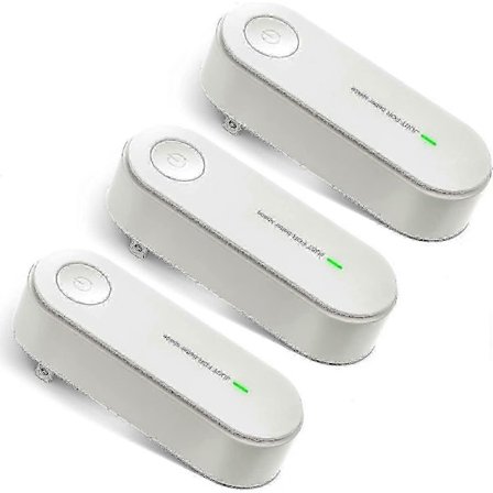 3-pack Plug-In Luftrenare Portabel Negativ Jon Generator Filterfri Luftjonisator Hemluftfilter Tar Bort Lukter & Luftfräschare