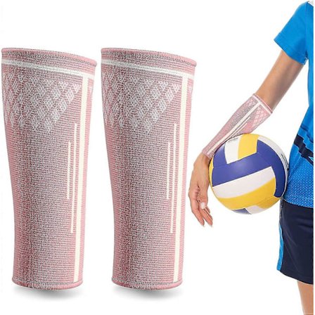 1 par volleyball arm sleeves, volleyball kompresjonsermer sports underarmsermer, beskytter armene mot stikk