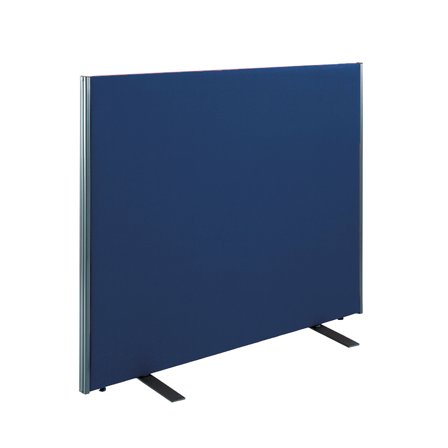 Floor screen, 1800x1500 mm, blue