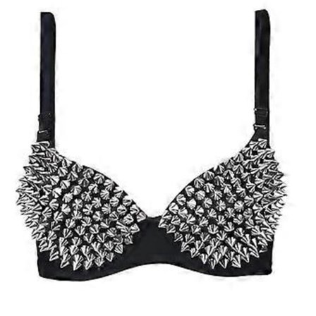 Sexy Undertøy Nagle Danse-BH Metallisk Punk Stil Push Up Gorge Steampunk BH-er For Kvinner Mote Undertøy BH