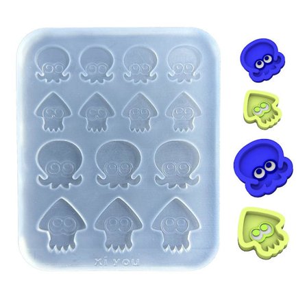 Sepiida Form Shaker Resin Form Fyldstoffer Silikone Kviksand Shaker Fyldningsform