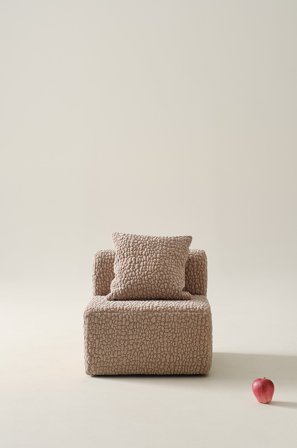Jotex - Mini Sofamodul Med Rygg + 1 Pute Beige - BALTIMORE - Kjøp Barnesofaer hos Jotex