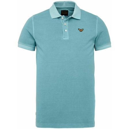 PME Legend, Polo Blauw, Heren, Maat:M,Katoen