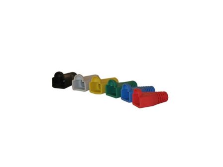 OEM TP-Stecker TP, S-UTP, zbh.Tülle, Black SR-V11/BKA, 100-Pack