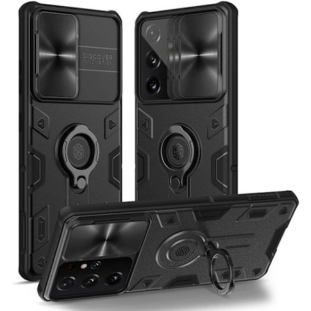 Samsung Galaxy S21 Ultra Anti-Slip Protection case Svart