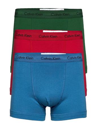 3P Trunk Boksershorts Multi/mønstret Calvin Klein*Betinget Tilbud