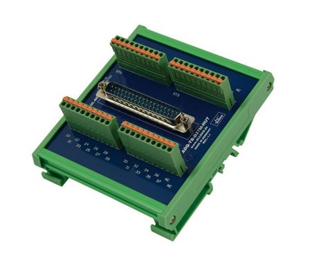 ALLDAQ zbh. ADQ-TB-D37M-HUT / 37pol. Anschlussblock mit Phoenix-Klemmen