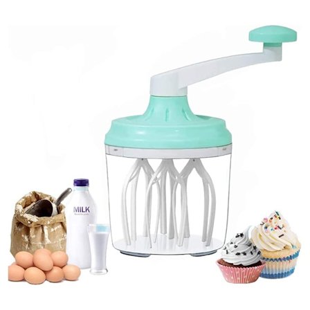 Håndmixer, Håndmixerpisker, Multifunktionel Manuel Pisker Hurtig Æggepisker Køkkenchef 1200ml