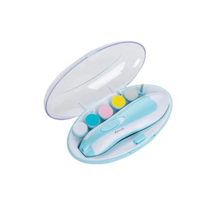 6 i 1 Elektrisk Baby Negle Trimmer Sliper Børn Sakse Baby Neglepleje Trimmer Manicure