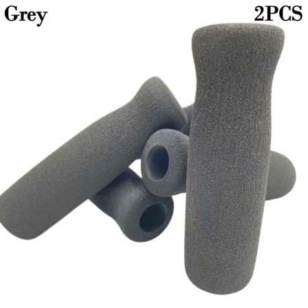 2stk EVA Håndstang Svamp Klatrepinnedeler GRÅ 2STK Grey 2pcs