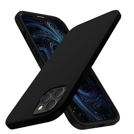 Liquid Silicone Skal iPhone 13 Pro - Svart