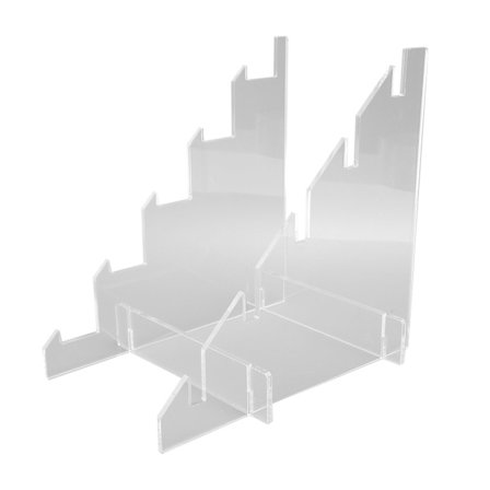 Akryl Kniv Bajonettställ Transparent Multifunktionell Avtagbar Hållare för Små Verktyg