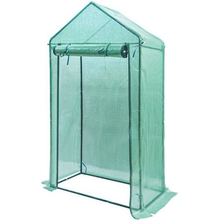 Yorbay Drivhus Telt til Planter Blomster Forstærket PE Lærred 140 g/m² - 100×50×190cm