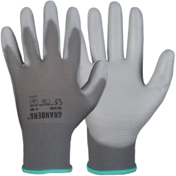 Monteringshanske Pu-Belegg