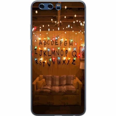 Huawei P10 Genomskinligt Skal Stranger Things