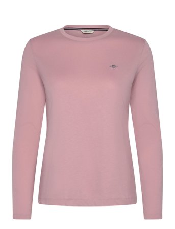 Reg Shield Logo Ls T-Shirt Pink GANT