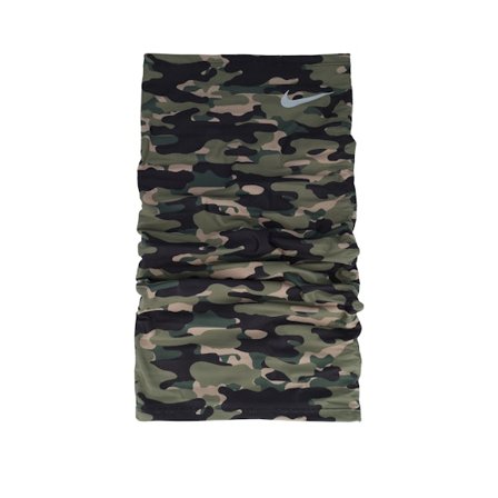 Nike - Camo neckgaiter Beanie - Printed Therma-Fit Wrap Green Camo Neck Gaiter @ Hatstore
