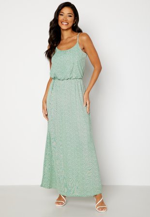 ONLY Onlwinner Maxi Dress Chinois Green AOP:KA Klær