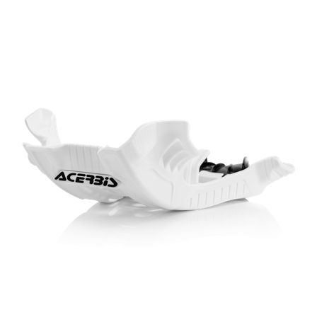 Piastra Paramotore Acerbis Bianco-Nero - Yamaha YZ 125 2006-2022