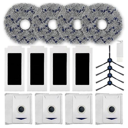 DEEBOT T30 Omni / T30 PRO Omni Robotti-imurin sivuharja Hepa-suodatin Moppiliina Lisätarvike (FMY)