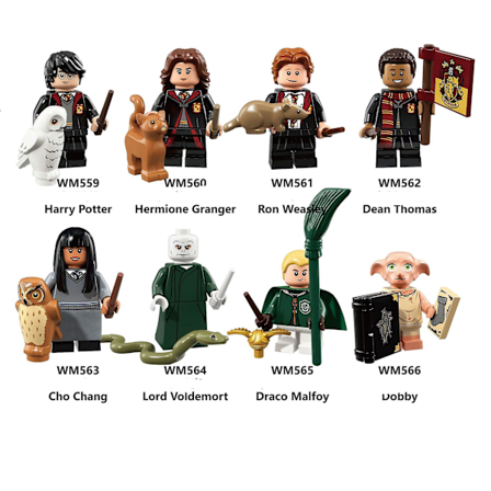 Harry Potter Serie Figur Voldemort Graves Børne Puzzle Samlet Byggeklods Minifigur Legetøj