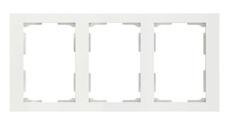 Elko Plus Kombinasjonsramme 2-veis, 3-roms Hvit, Strømbrytere & vegguttak