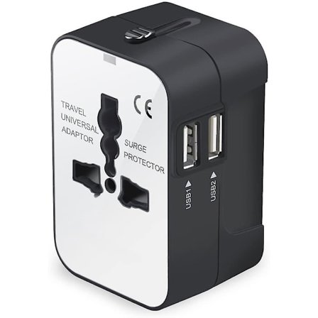 All-in-one Travel Adapter Ac Power Plug Wall Charger