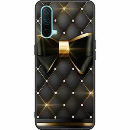 Oneplus Nord Ce 5g Svart Skal Gyllene Rosett
