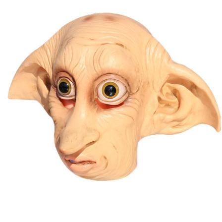 Halloween Wizarding World Dobby House Elf maske maskeradefest uhyggelige maskerekvisitter
