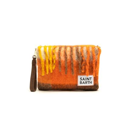 MC2 Saint Barth, Clutches Oranje, Dames, Maat:ONE Size