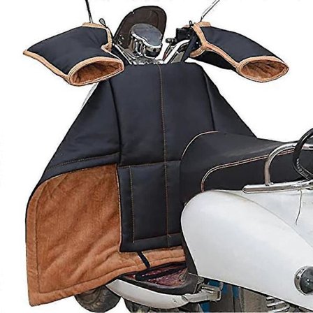 Scooter Benbeskyttelse Forkle Med Styret, Scooter Benbeskyttelse, Tykk Vindtett Motorsykkeldeksel