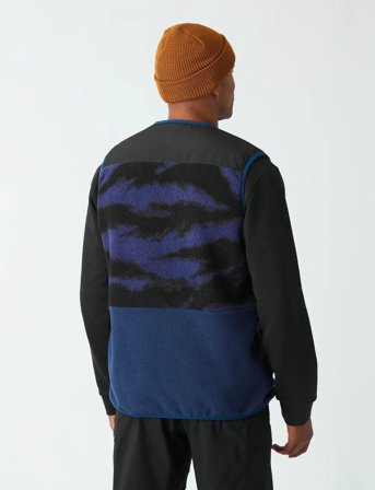 PICTURE ORGANIC CLOTHING Gamvik Fleece Vest - Blue - XL