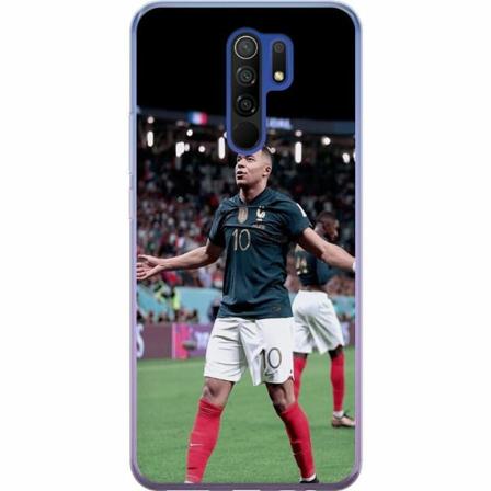 Xiaomi Redmi 9 Genomskinligt Skal Mbappe