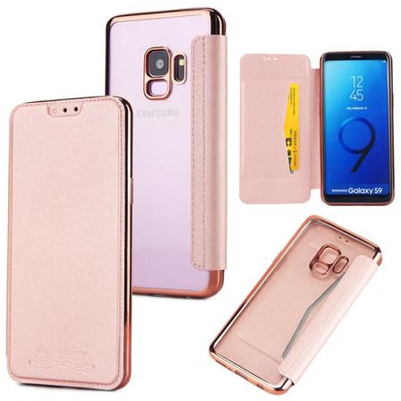 Elegant Fodral (jensen) Till Samsung Galaxy S9+ Blå