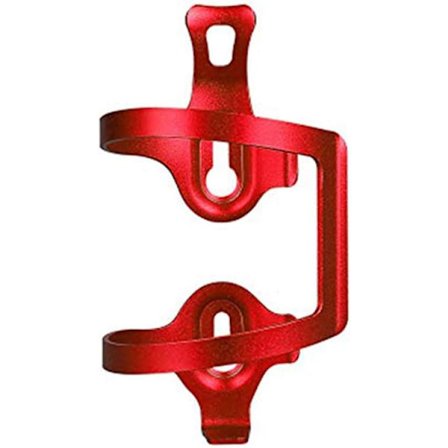 Cykel Flaskeholder, Aluminiumlegering Integreret Mountainbike Kopholder, Cykling Cykel Tilbehør (Sort/Rød)