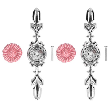 Solsikke Keramiske Skuffeknotter Sett Dekorative Trekk Håndtak for Kjøkken Bad Kontor