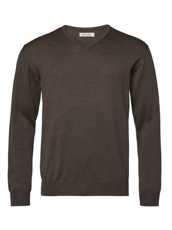 Chevalier Aston V-Neck Merino Pullover for menn