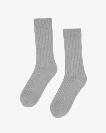 Merino Wool Blend Sock - Heather Grey - Male - 41-46