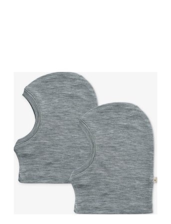 Wheat 2 Wool Balaclava Kim - Grey - 6-8Y