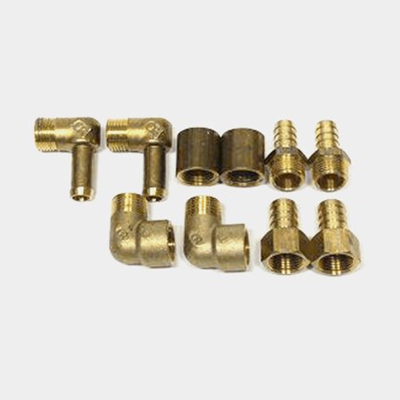 Nippelsats till varmvattenberedare Isotemp, 8-pack, passar till Basic / Slim / SPA