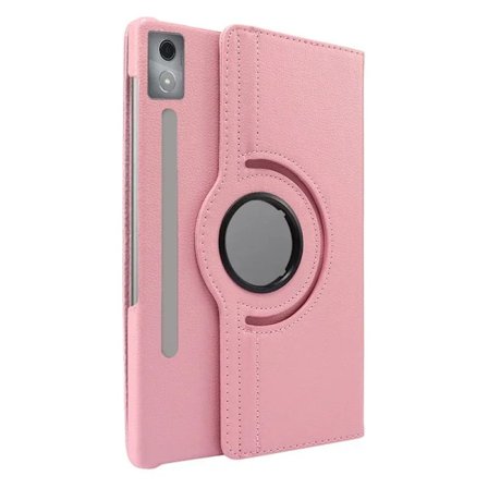 Etui til Lenovo Xiaoxin Pad Pro 12 7 2025 TB373FU/TB375FC 360 Graders Roterende Stativ til Idea Tab Pro 12.7 Tommer Tablet Beskyttelse Funda Pink(YH)