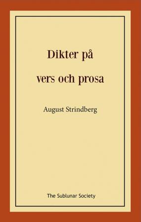 Dikter på vers och prosa - Bok av August Strindberg - Häfte