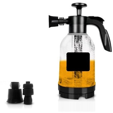 Handpump skumsprayer 2 liter tryck skum handtrycksatt skumsprayer skumdysa för biltvätt