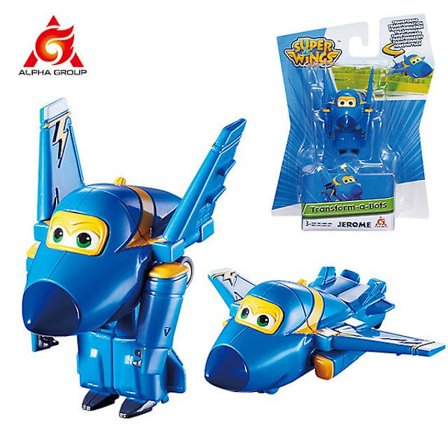 36 typer Super Wings 2" skala mini transformerende anime deformasjon fly robot actionfigurer transformasjonsleker for barn gaver (FMY)
