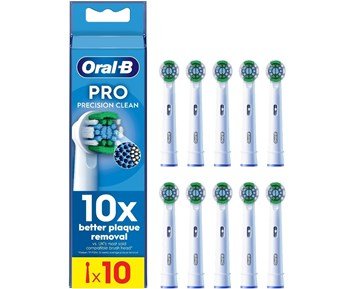 Oral-B-Oral-B Pro Precision Clean Børstehoder-10 Børstehoder - Til Oral B-el-tannbørster-Oral care-Tannbørstehoder