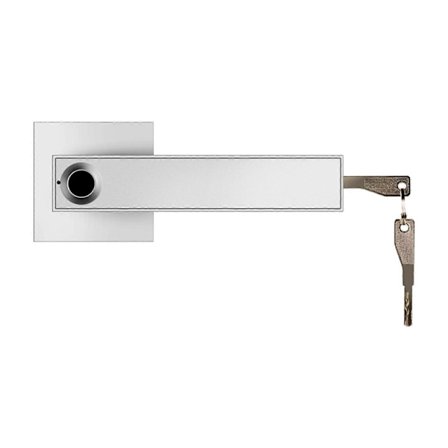 30 Grupper Fingeraftryks Dørlås Smart Dørhåndtag Portlåse Venstre-Højre Åben Dør Håndtag Låsesæt Indgangsdørlås til Hjemme Indvendig Dør Senge OTE