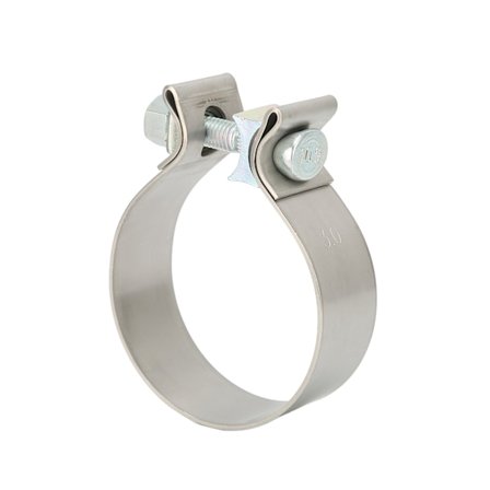 Universelle tætningsklemmer til udstødningsbånd Rustbeskyttet lyddæmperklemme med høj hårdhed til nedløbsrørssamlingsrør 3in