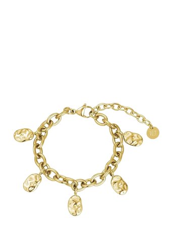 Bud to rose | Kaia Charm Bracelet Gold | ONE SIZE