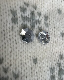 Nappi Kristallikukka-20 mm