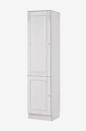 Loft24 - Säilytyskaappi Sylt, 2 ovea - Valkoinen - Kaapit - - Homeroom